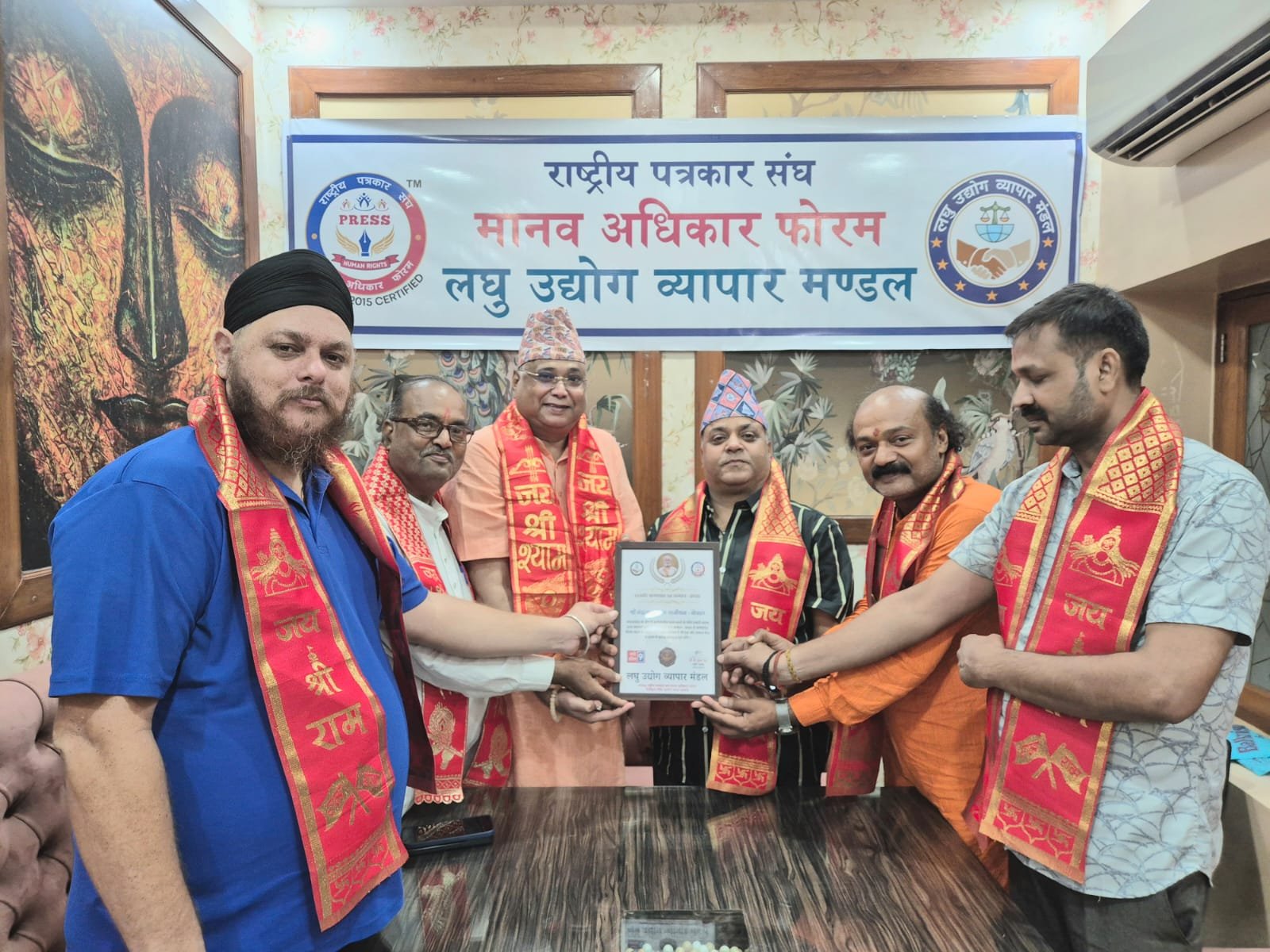 नेपाल के नंदलाल वैश्य कसौधन को मिला "दानवीर भामाशाह रत्न सम्मान–2026"*